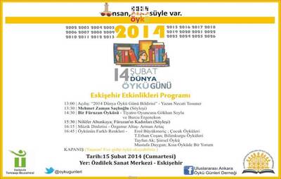 ESKİŞEHİR'DE DÜNYA ÖYKÜ GÜNÜ